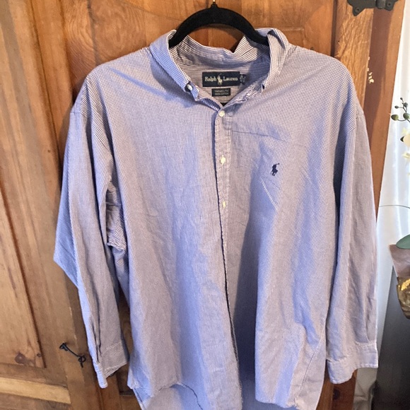 Pastel purple polo Ralph Lauren dress shirt - Picture 2 of 5